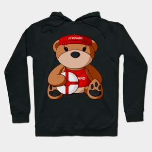 Lifeguard Teddy Bear Hoodie